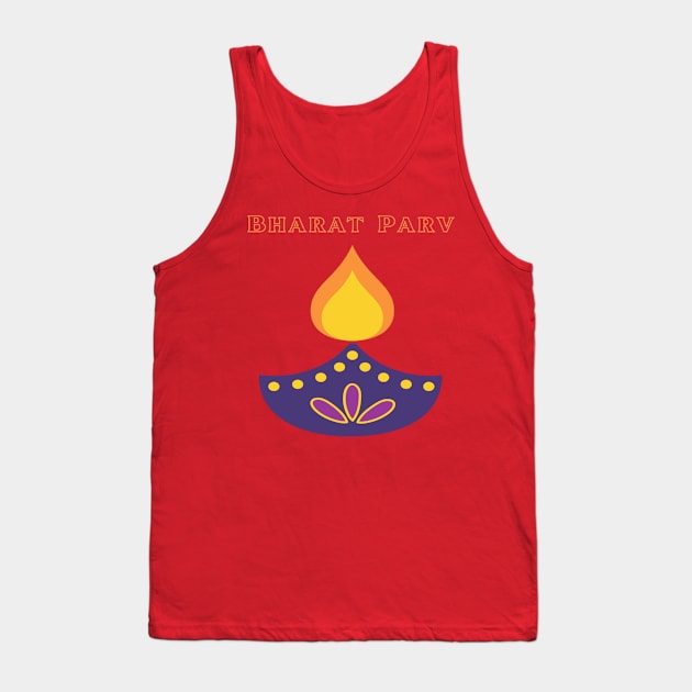 Bharat Parv - Diya Tank Top by Bharat Parv